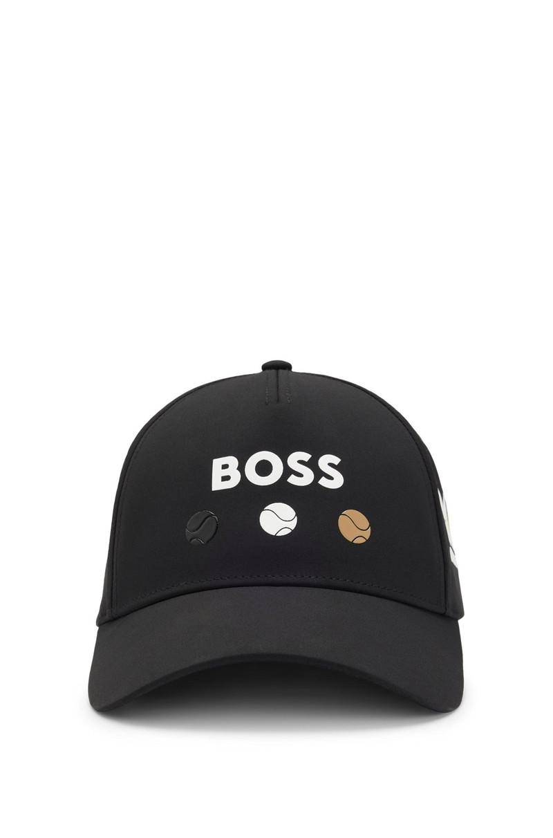 BOSS LOGO-DETAILED CAP IN STRETCH NYLON outlook