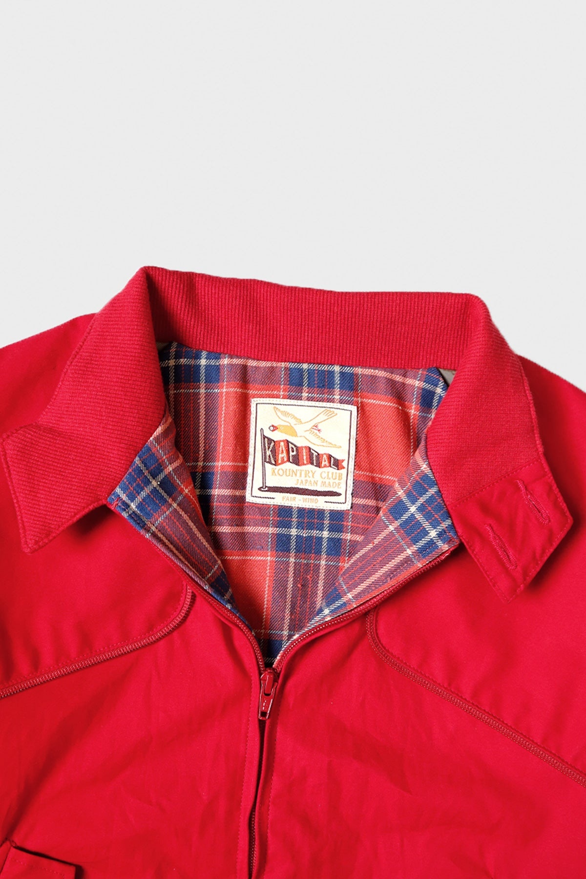 Dry Weather SHAM BOMBER Golf JKT - Red - 2