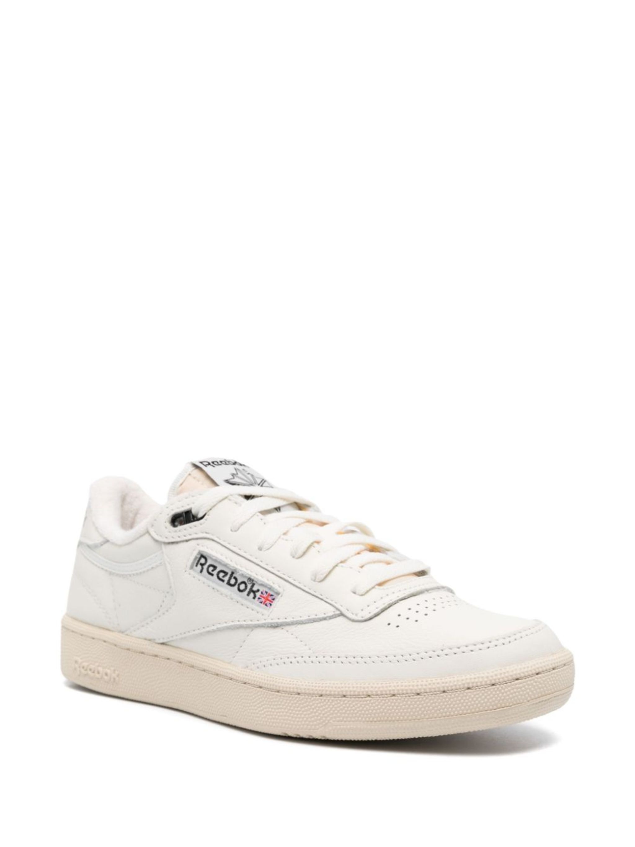 Club C lace-up leather sneakers - 2