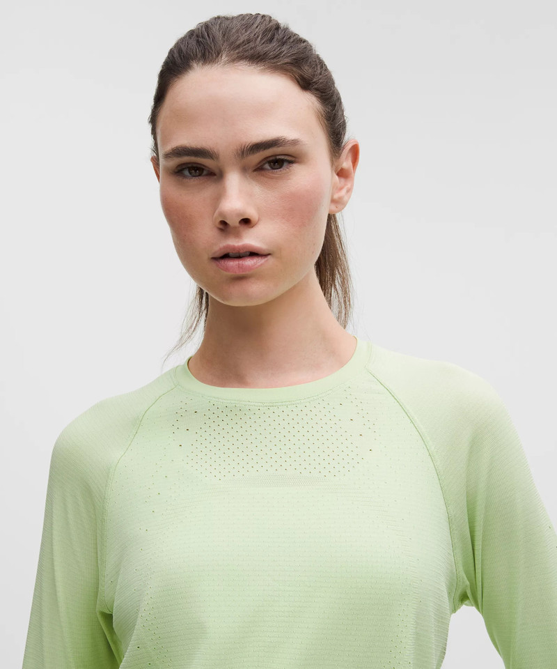 Swiftly Mesh-Back Long-Sleeve Shirt 4