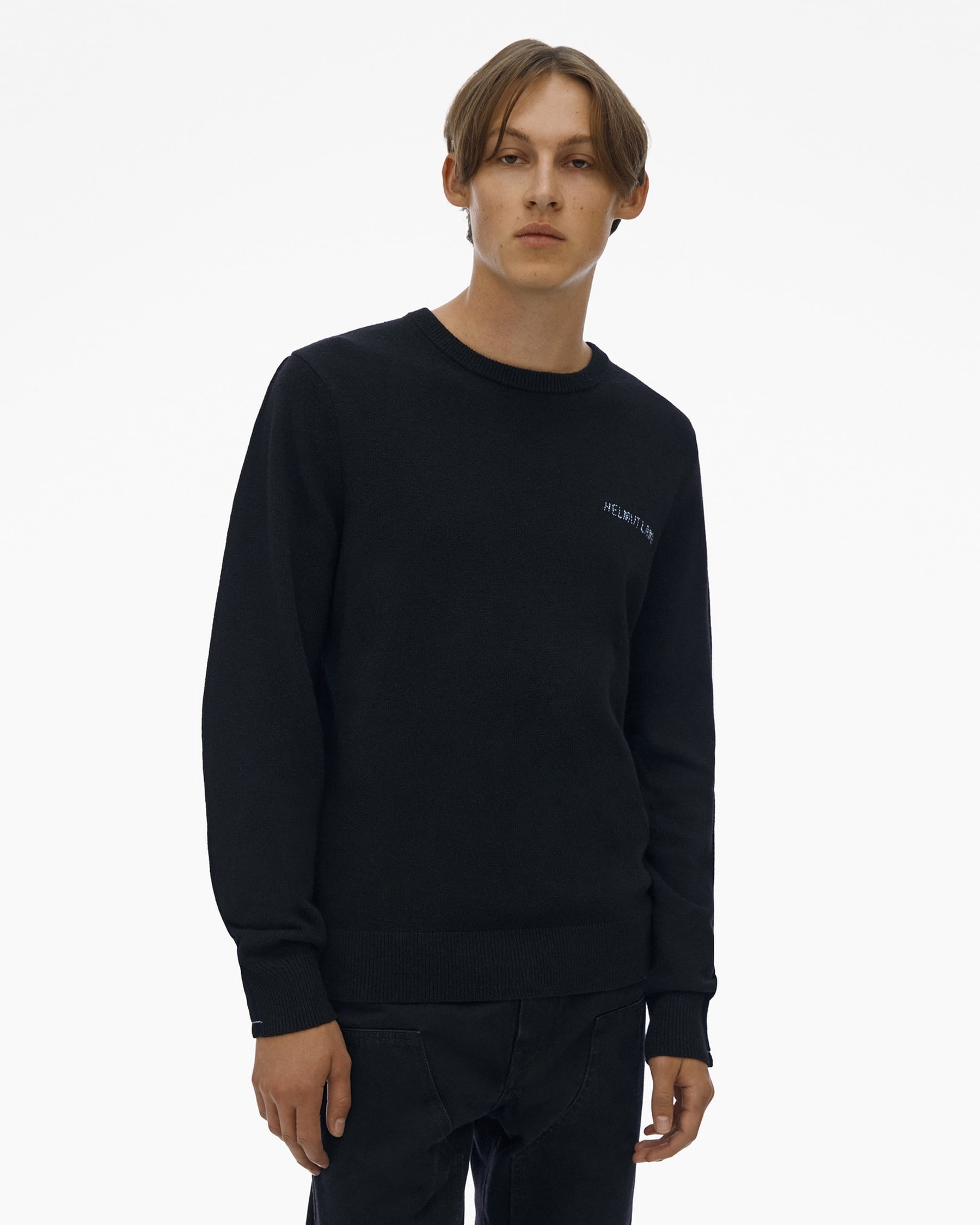 EMBROIDERED LOGO SWEATER - 3