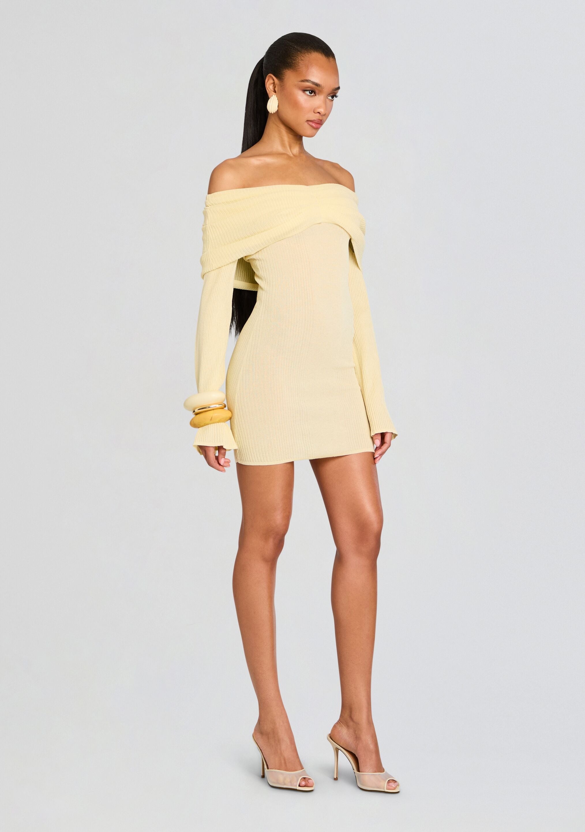 XEN KNIT MINI DRESS - 3