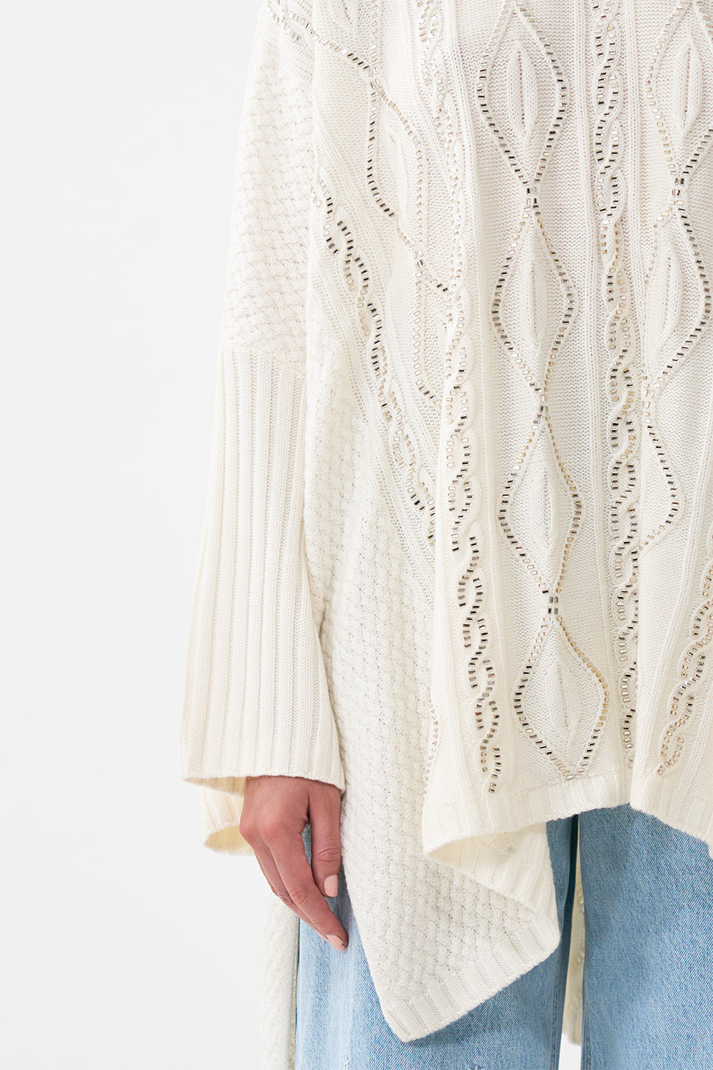 ROLL NECK KNIT JUMPER - 6