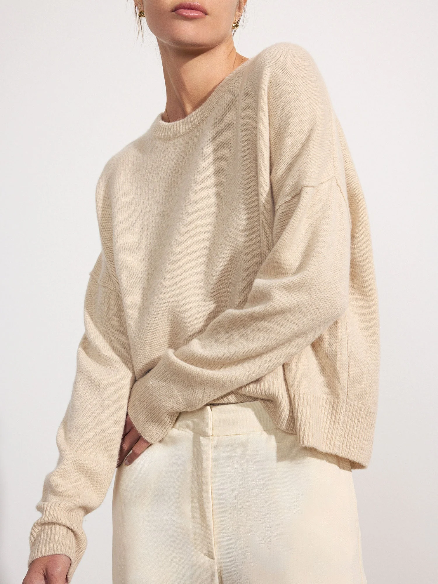 The Everyday Cashmere Bright Crew - 1