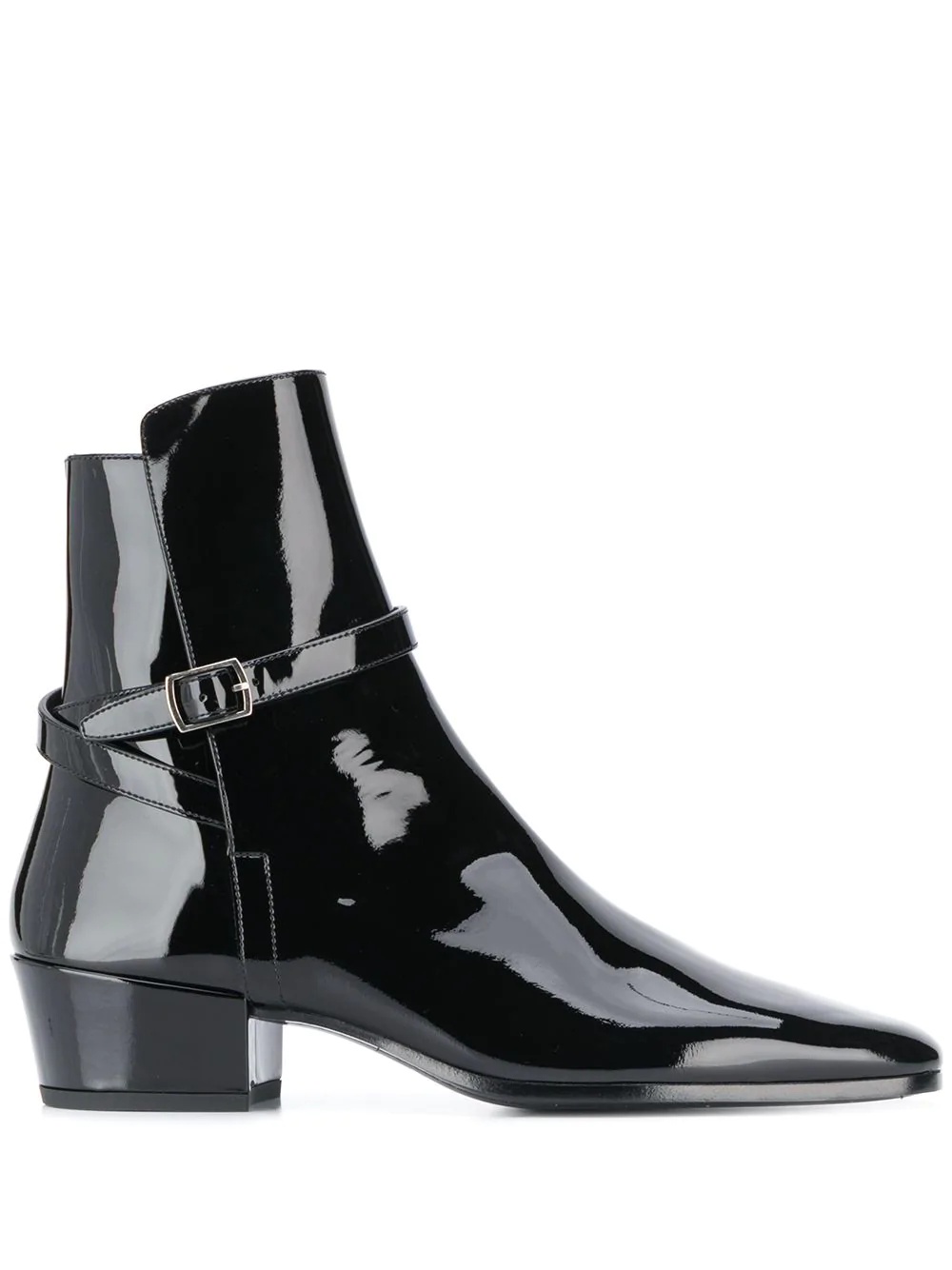 Clementi buckle strap ankle boots - 1