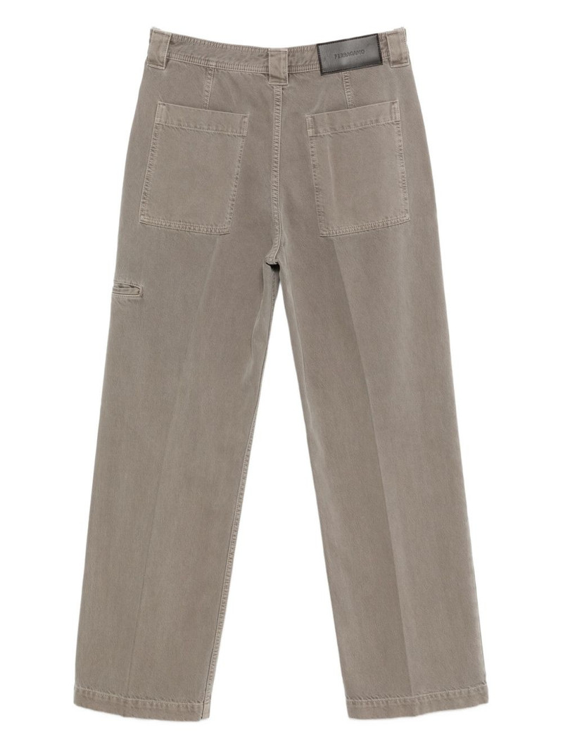 FERRAGAMO straight-leg trousers outlook
