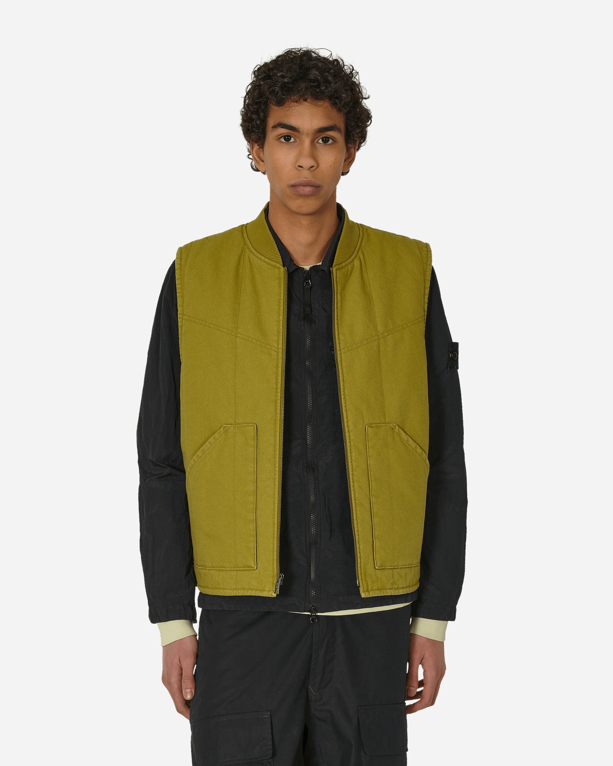 Padded Vest Pacific Moss - 1