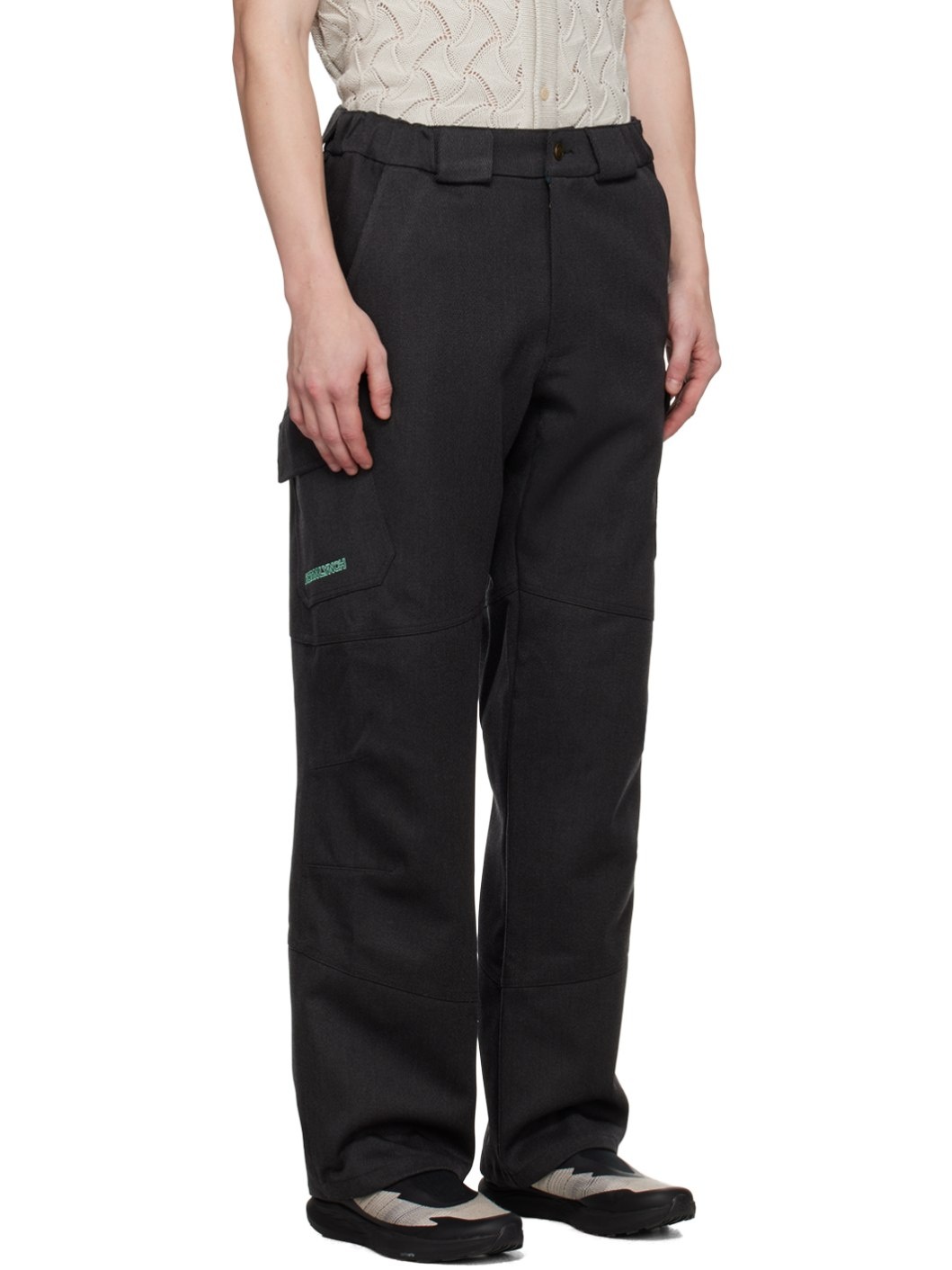 Gray Deadstock Cargo Pants - 2