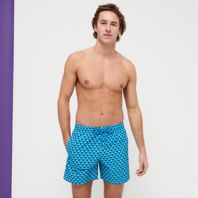 Men Swim Trunks Micro Waves - 3