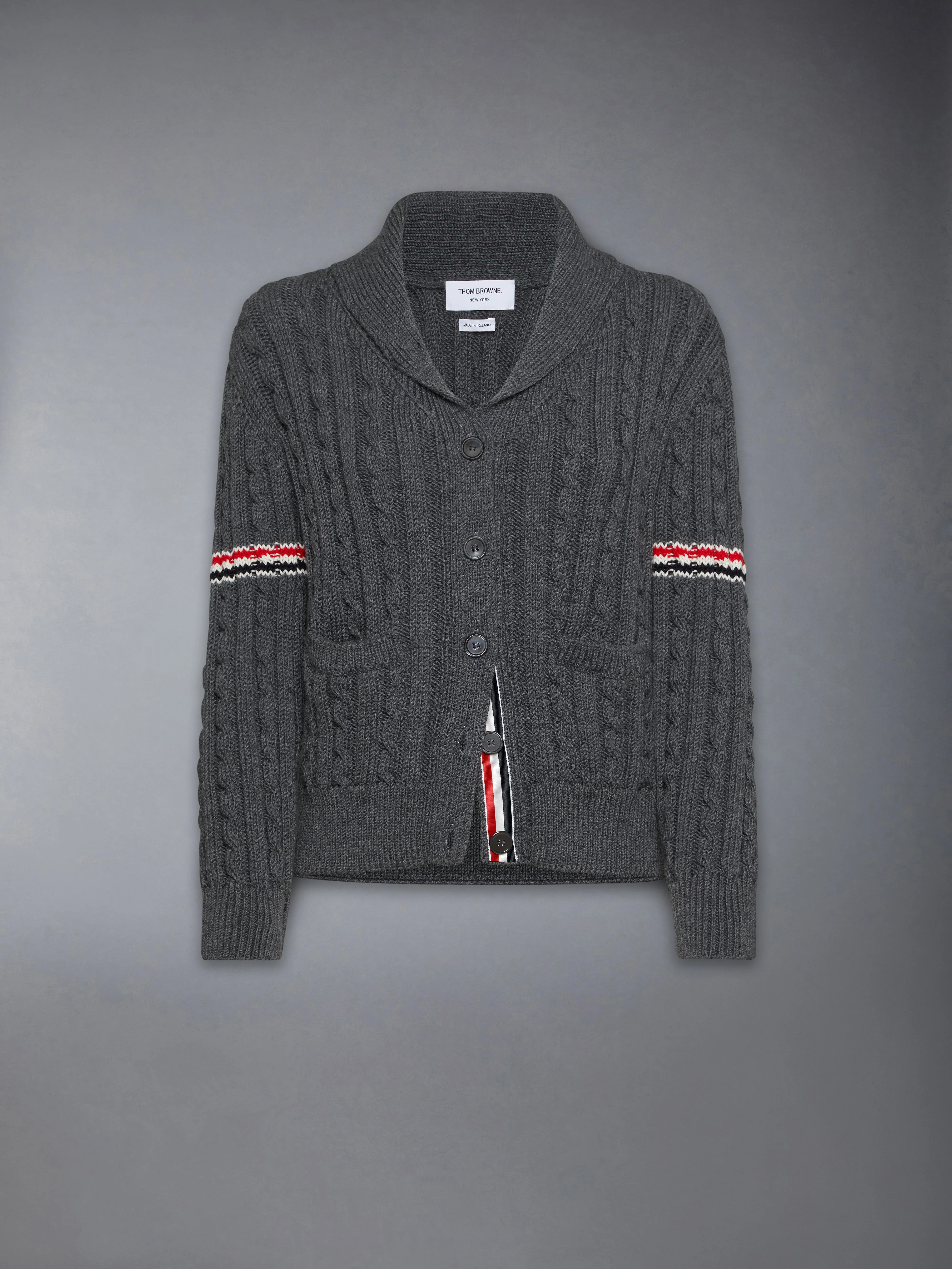 Merino Wool Armband Cardigan - 1