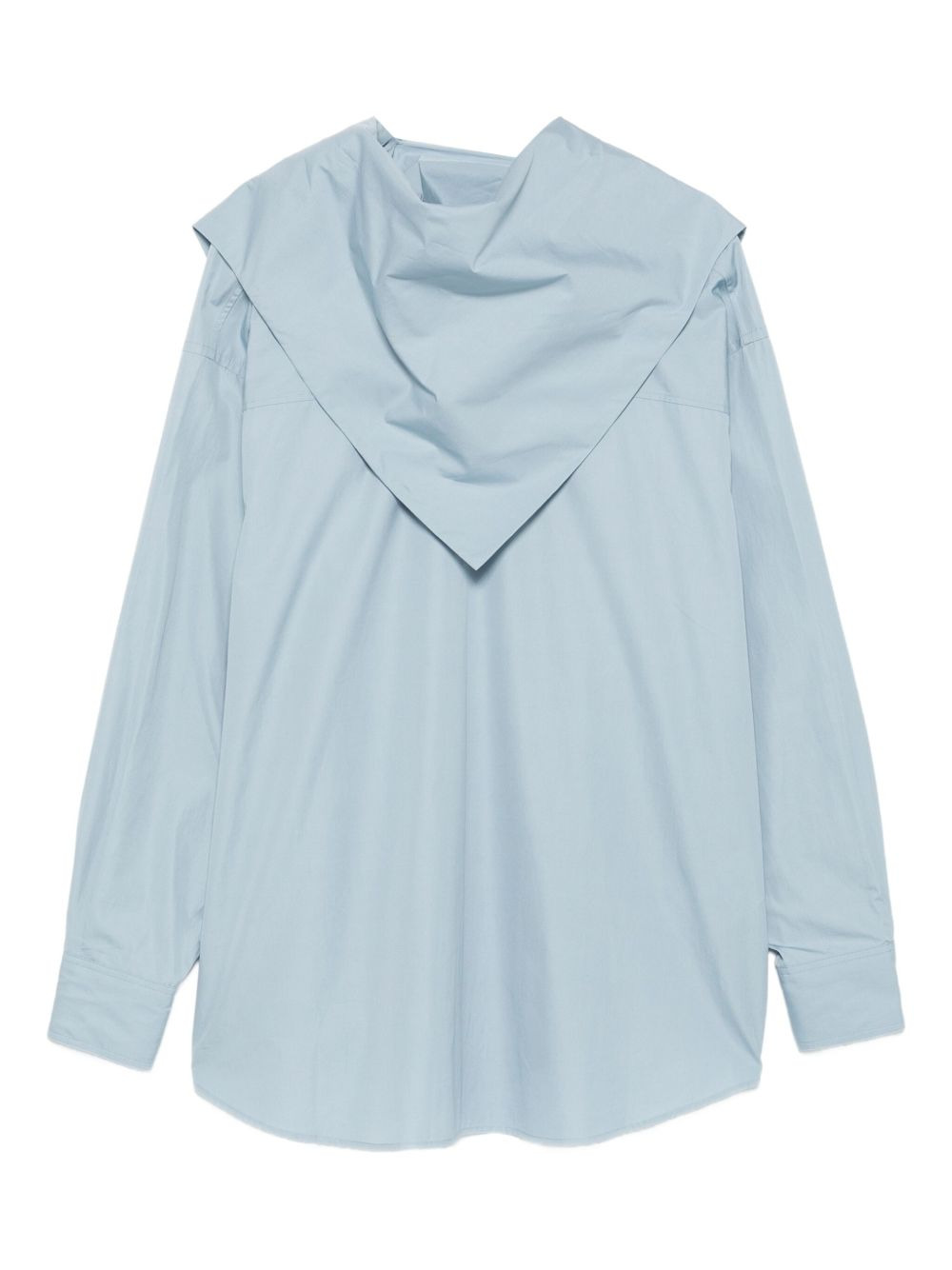 high-neck shirt - 1