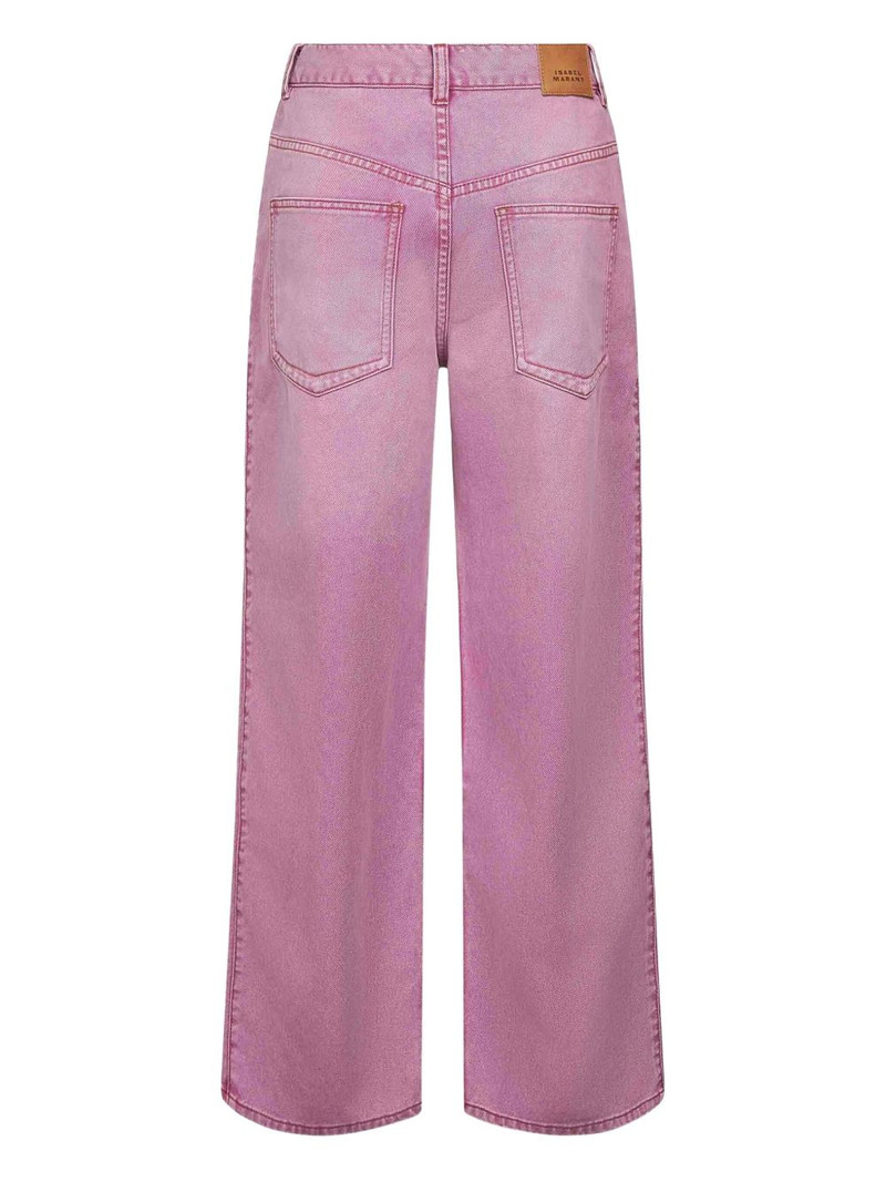 Isabel Marant pleat-front jeans outlook