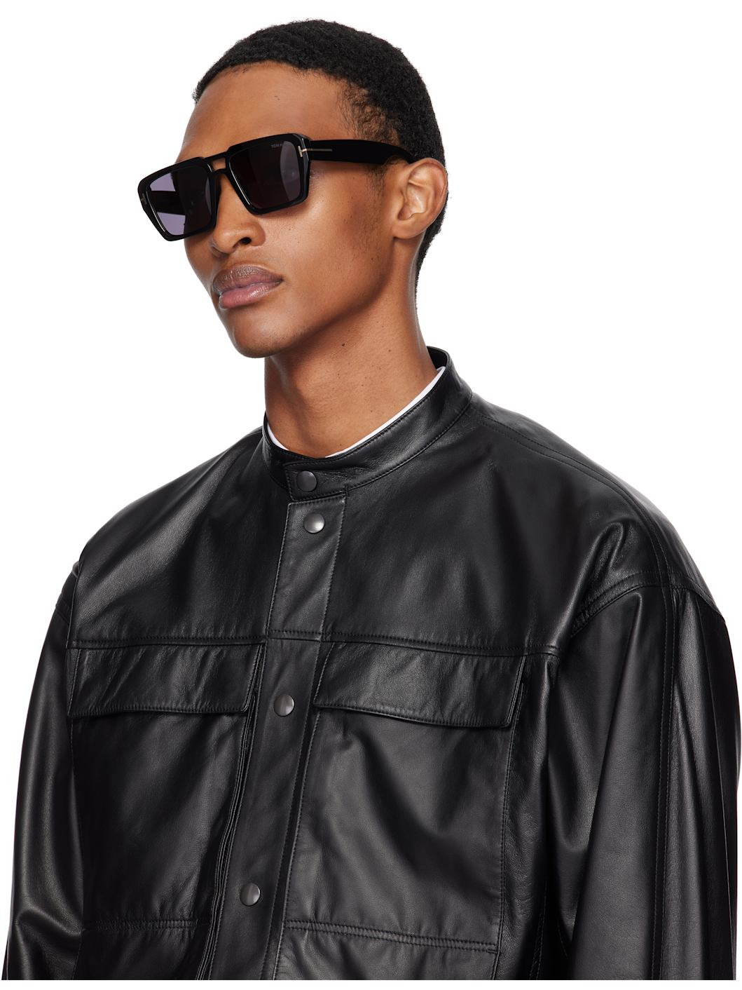 Black Redford Sunglasses - 4
