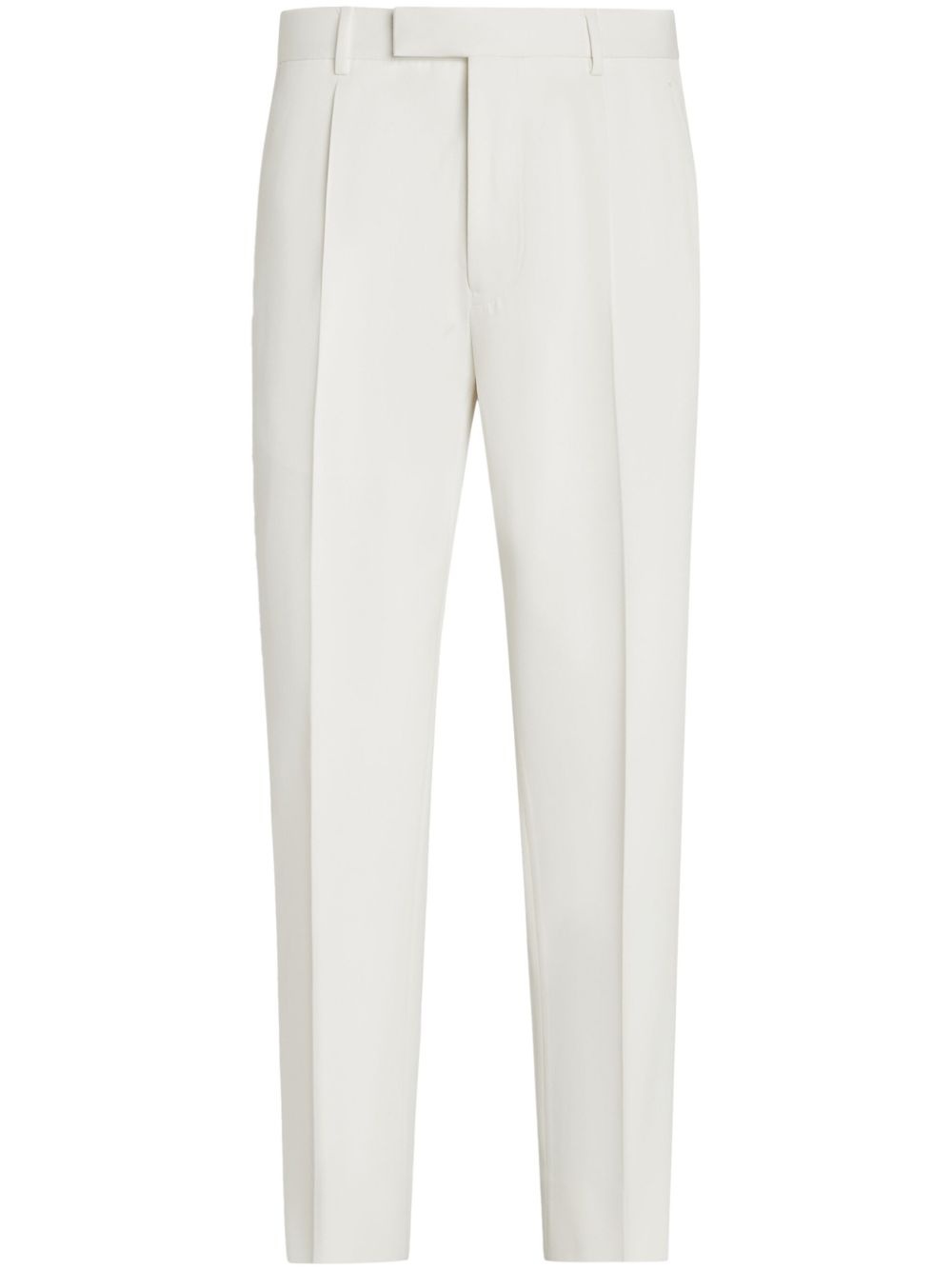 pressed-crease trousers - 1