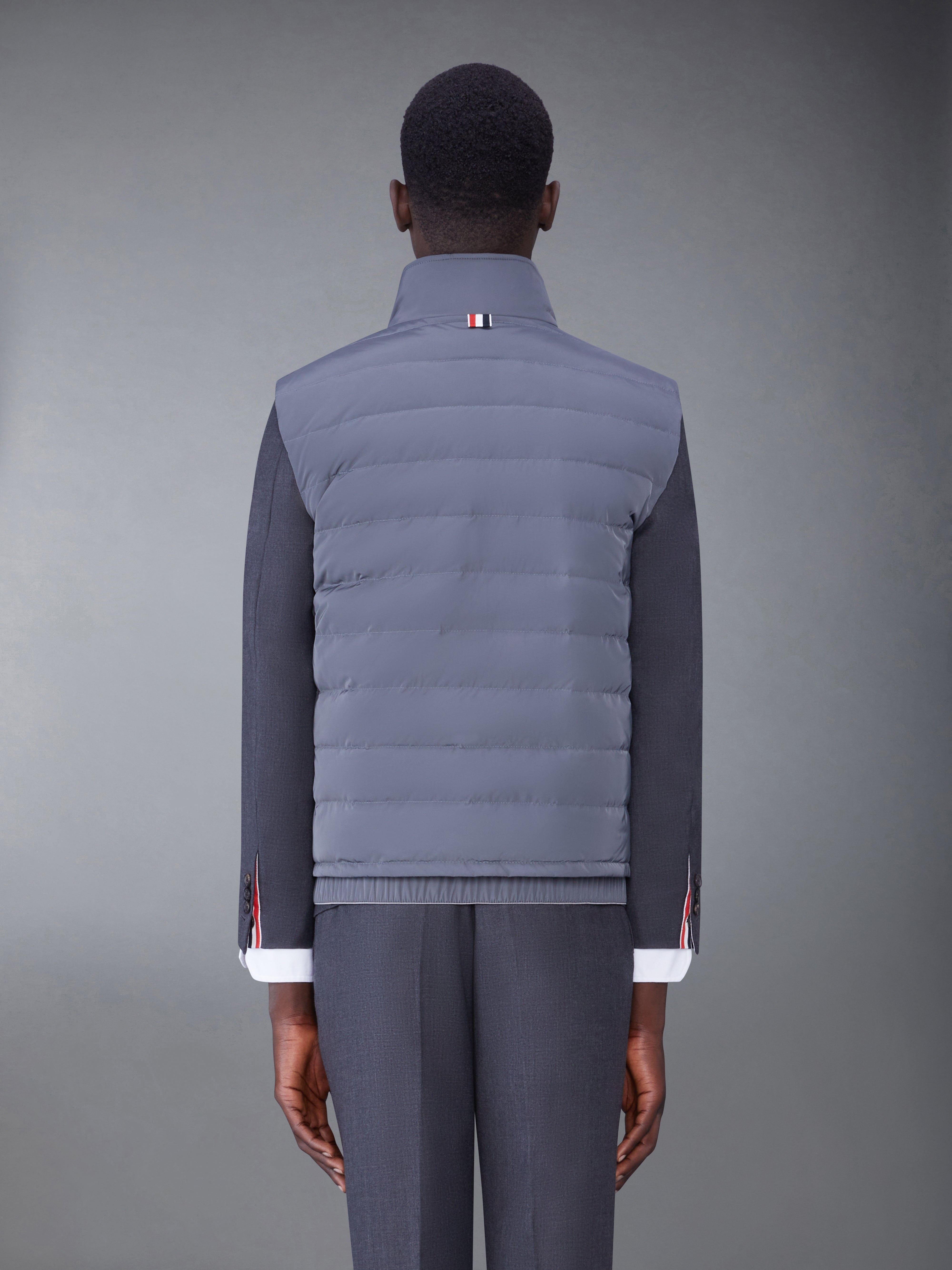 POLY TWILL DOWN FILL 4-BAR SKI VEST - 2