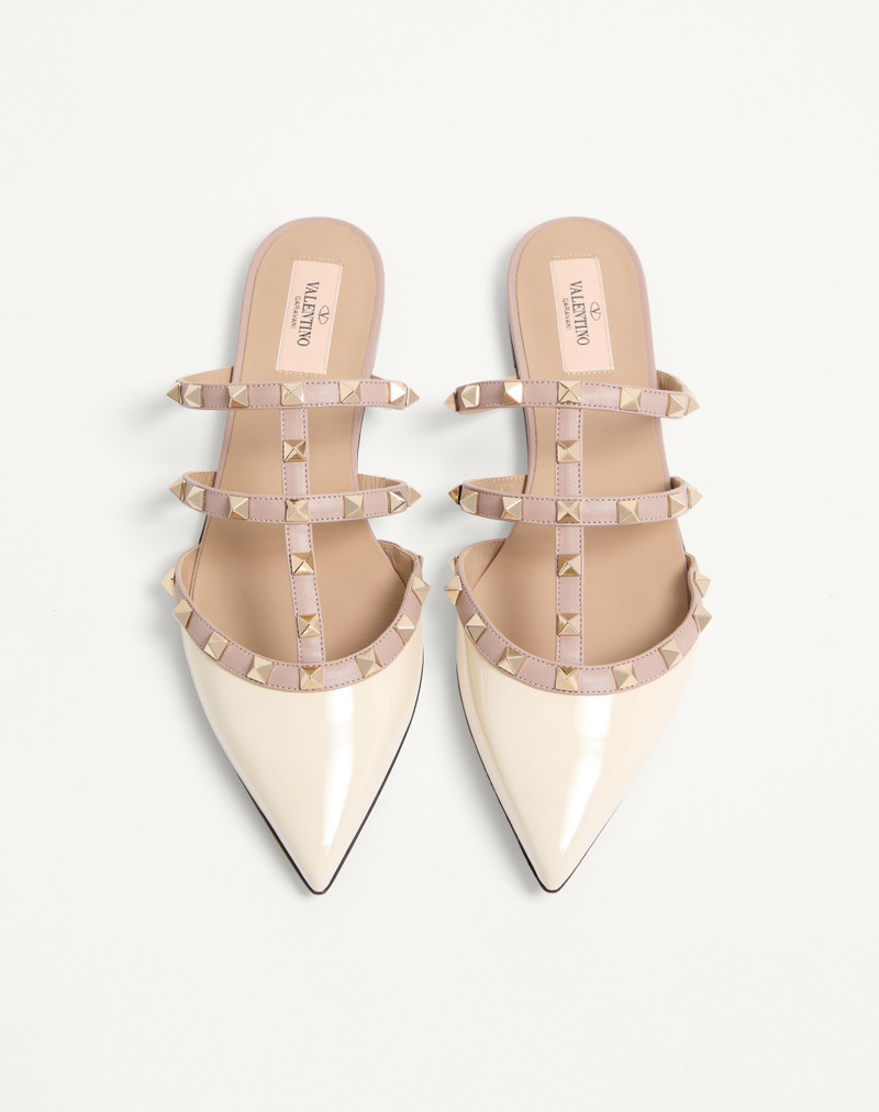 ROCKSTUD PATENT-LEATHER MULE 4