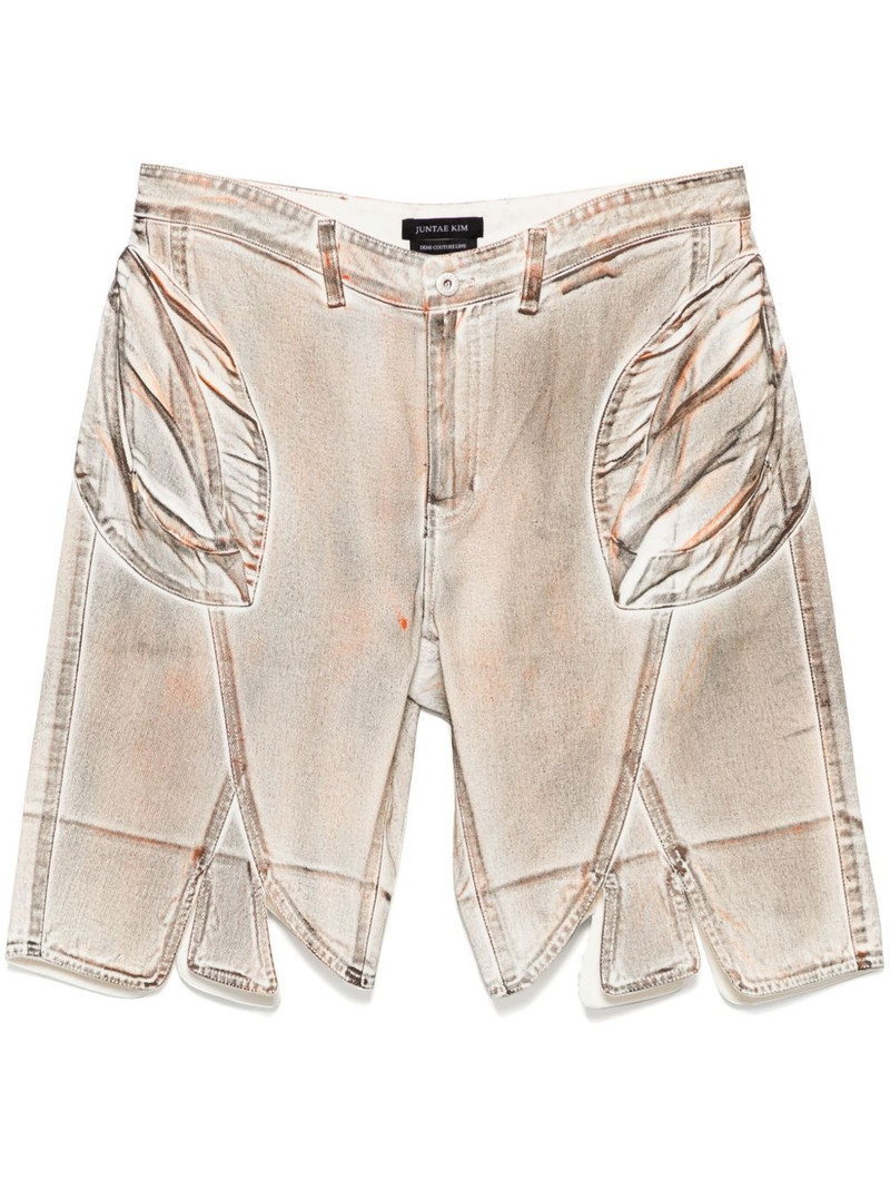 printed corset shorts 1