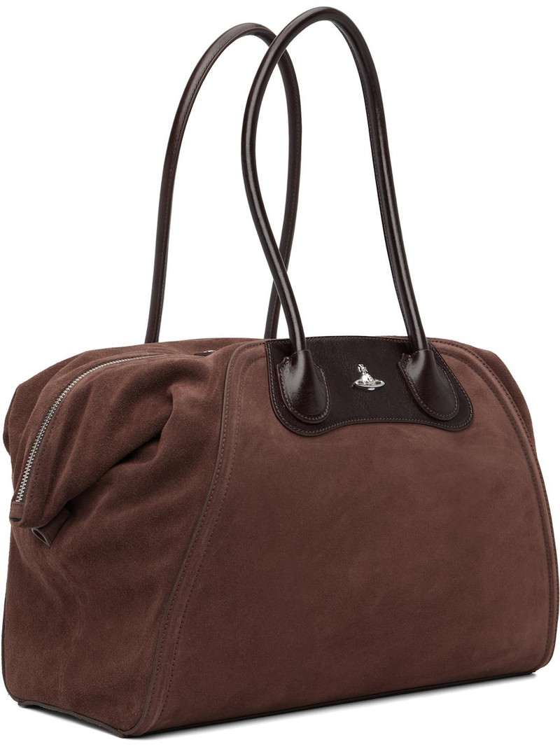 Vivienne Westwood Brown Shirley Holdall Tote outlook
