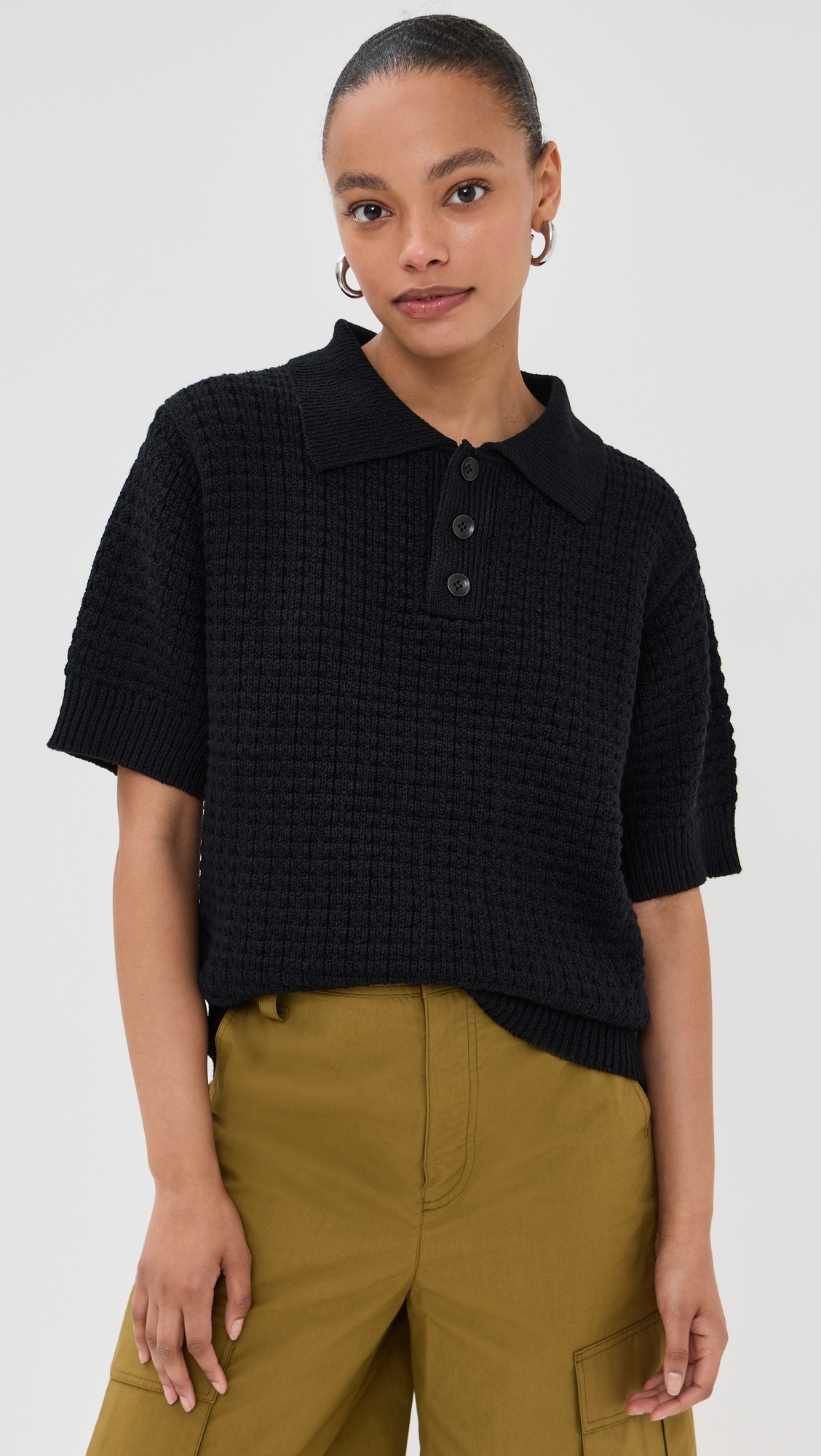 Nora Lite Check Unisex Polo - 2