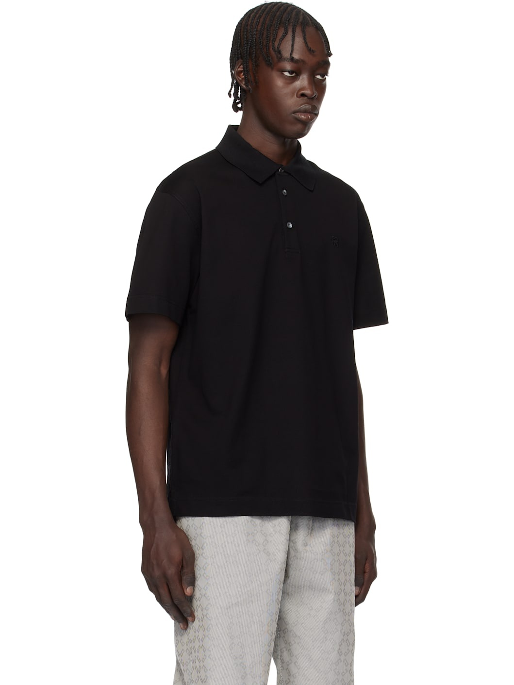Black 4G Detail Polo - 2