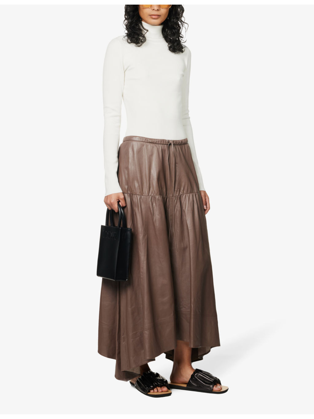 Stretch-silk turtleneck - 2