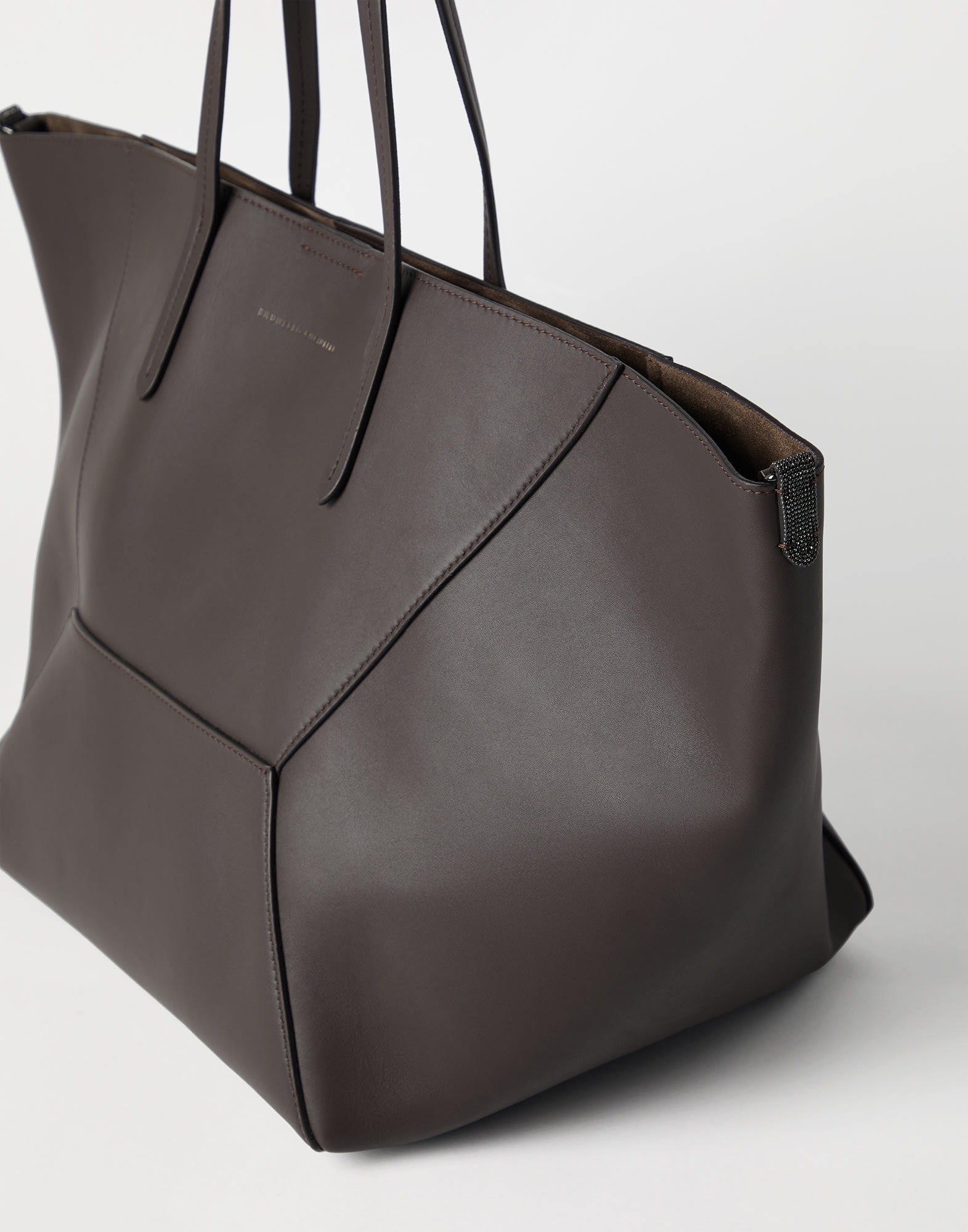 BC Duo bag in calfskin with monili - 3