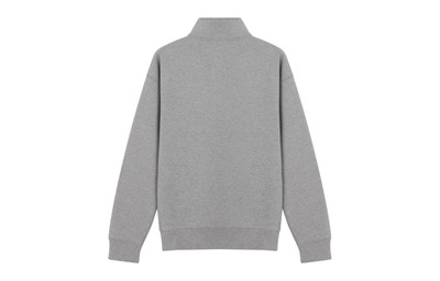 Nike Nike Solo Swoosh 1/4-zip sweatshirt 'Grey' DQ5210-063 outlook