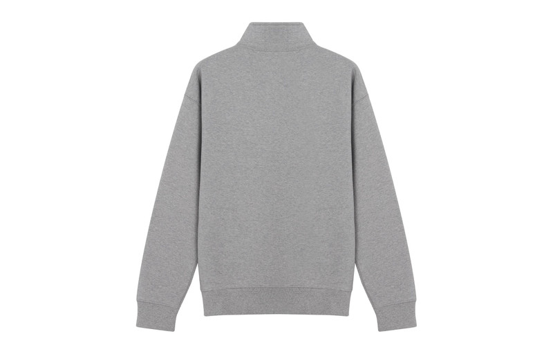 Nike Nike Solo Swoosh 1/4-zip sweatshirt 'Grey' DQ5210-063 outlook