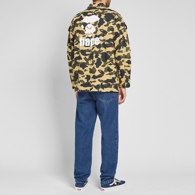 A BATHING APE® A Bathing Ape 1st Camo Tactical Military Shirt outlook