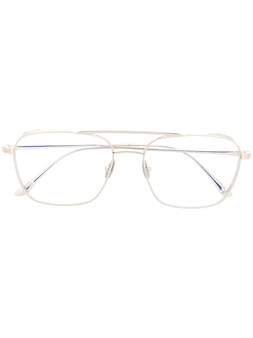 aviator-frame glasses - 1