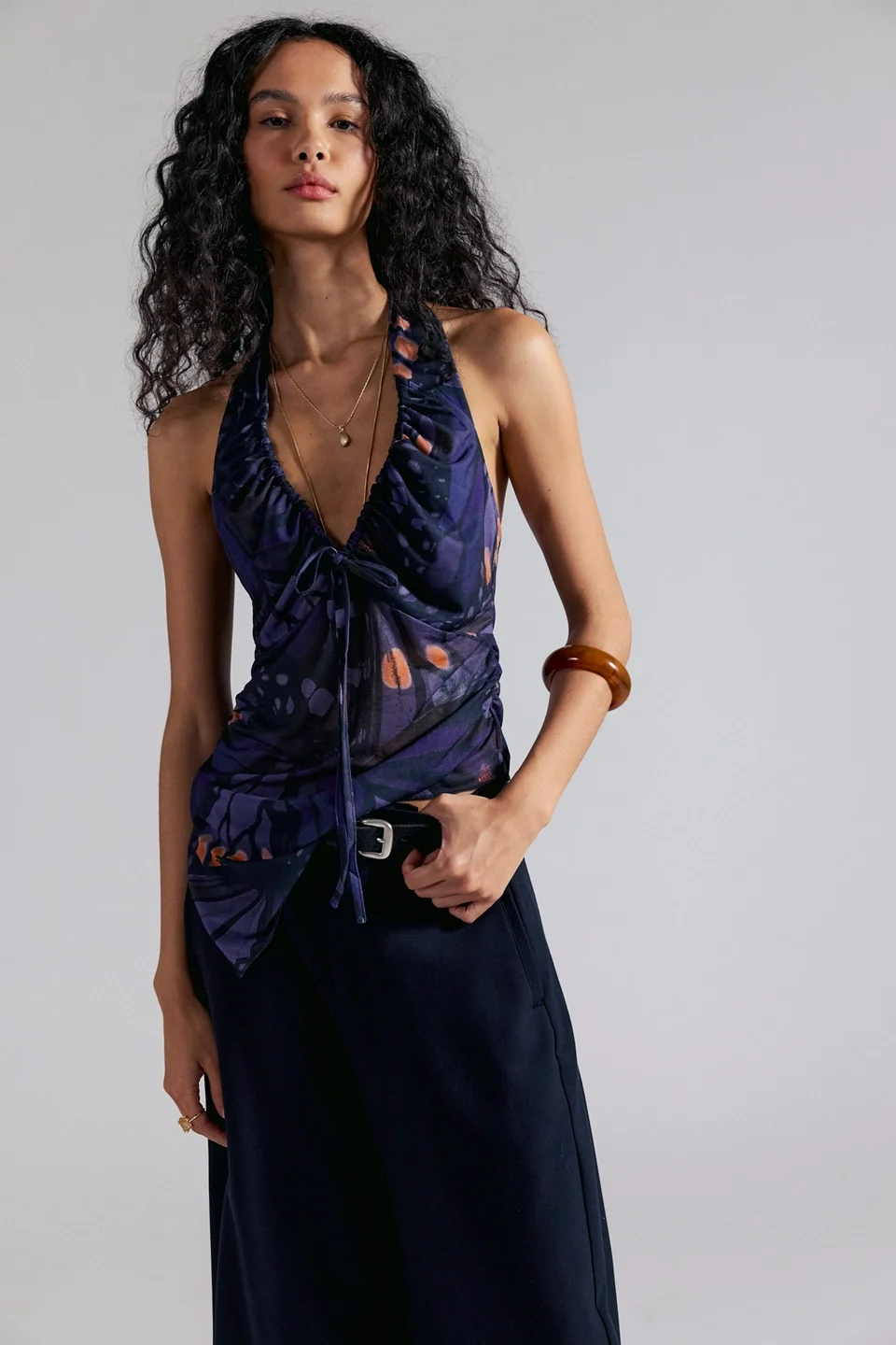 Butterfly Effect Halter Top - 1