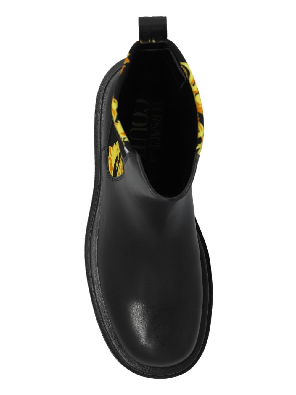 Chain Couture-print boots - 6
