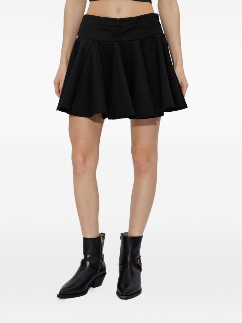 Tulip pleated mini skirt 3