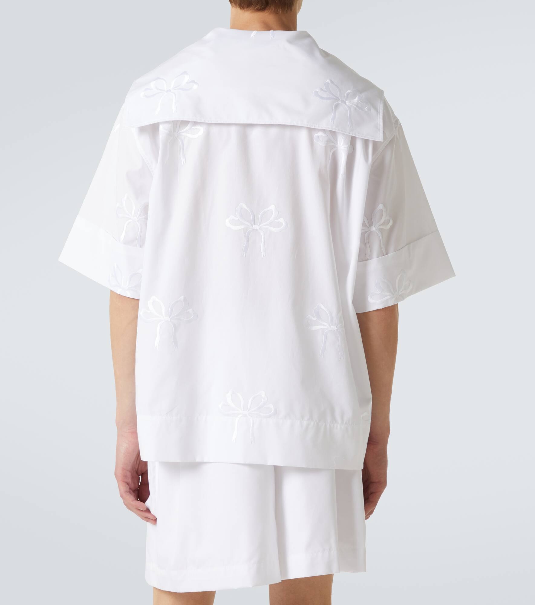 Embroidered cotton shirt - 4