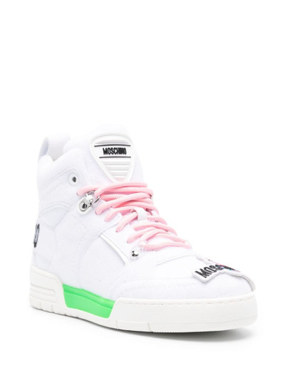 Moschino Kevin high-top sneakers outlook