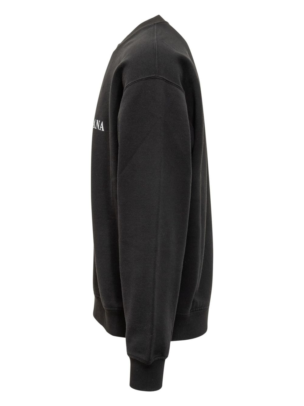 logo-embroidered crew-neck sweatshirt - 3