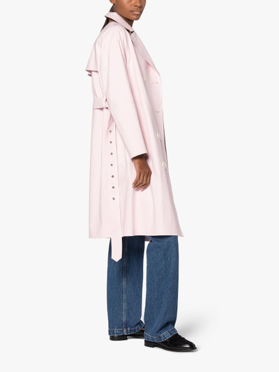 Mackintosh MORNA PINK BONDED COTTON TRENCH COAT outlook