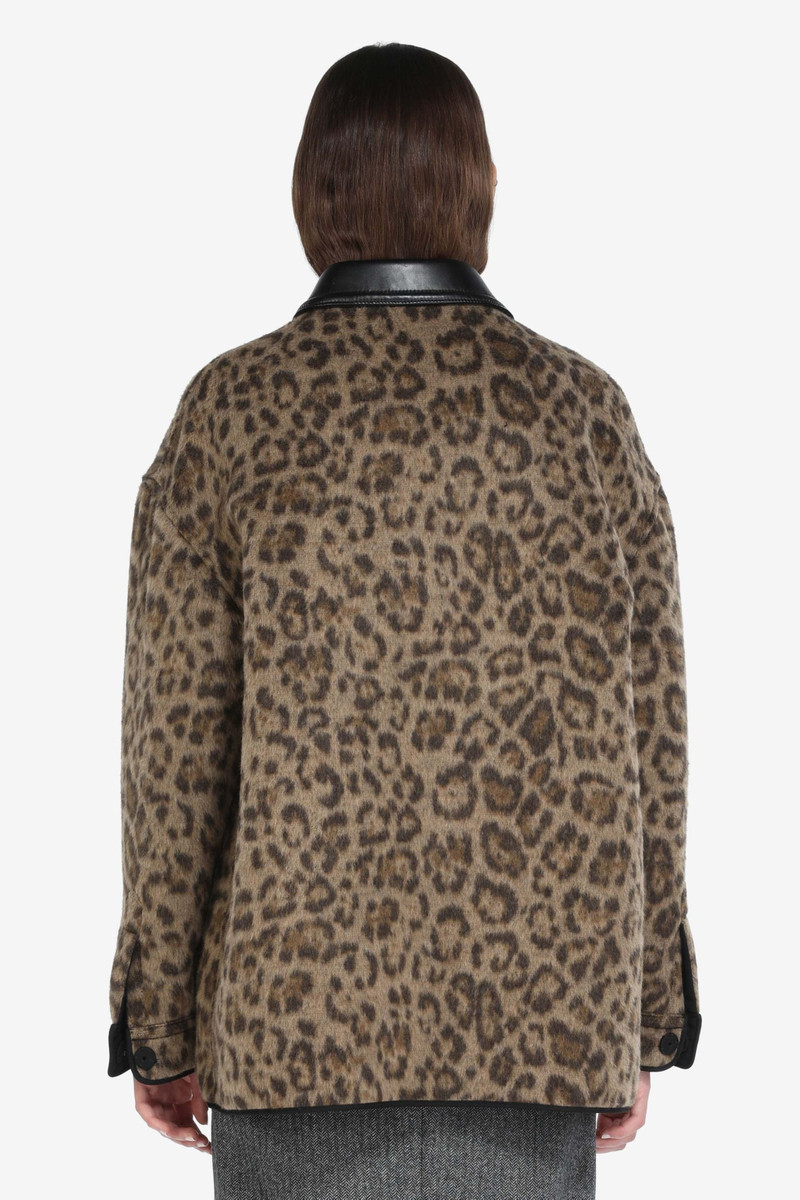 N°21 LEOPARD-PRINT JACKET outlook