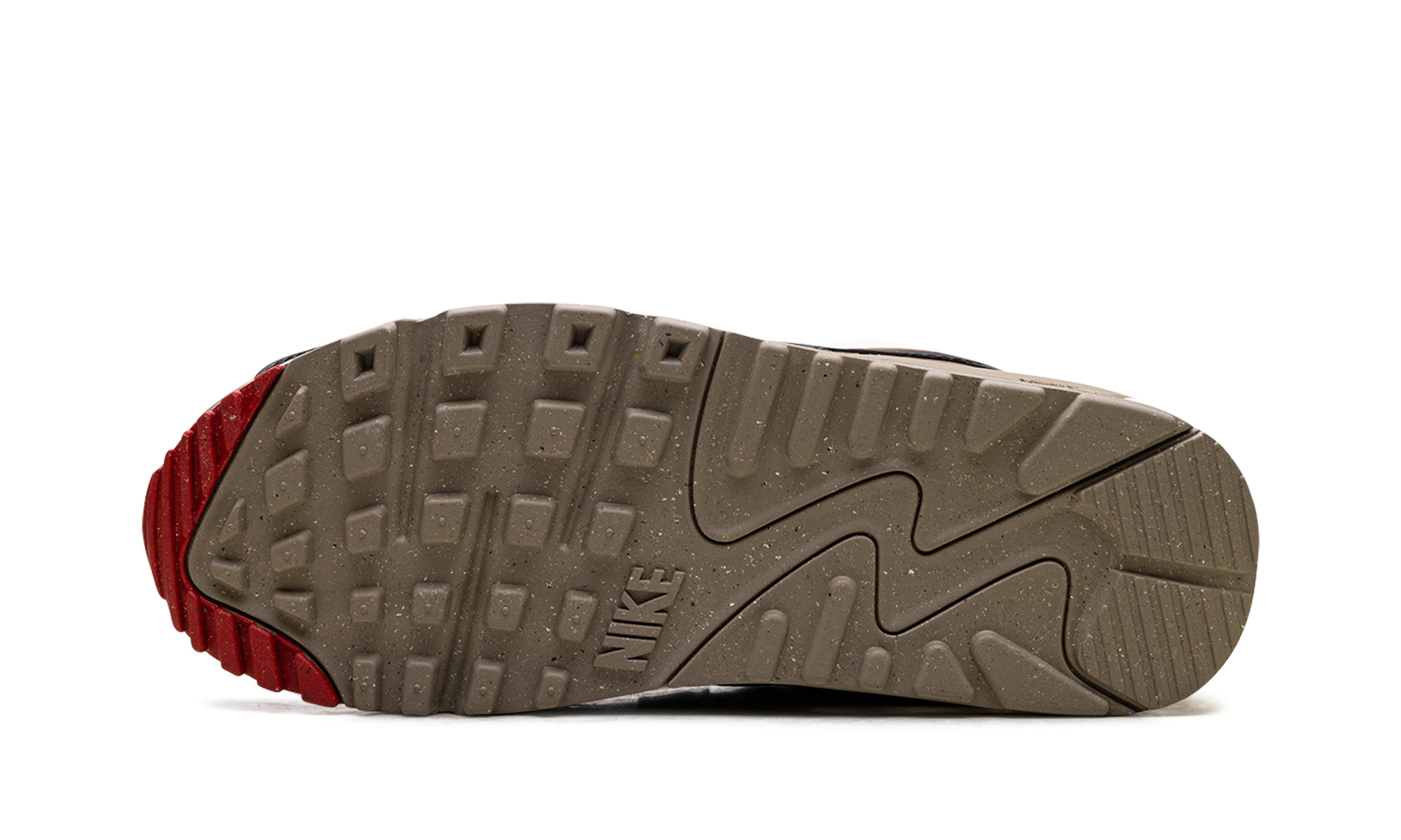 Air Max 90 WMNS "Phantom Black Fire Red Light British Tan" - 5
