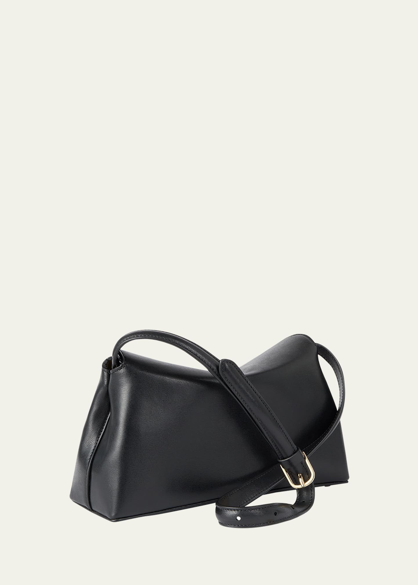 T Lock Leather Clutch Bag - 2
