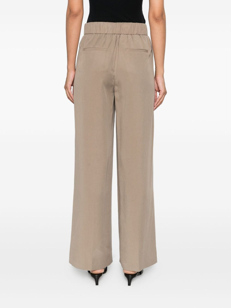 elastic-waist wide-leg trousers 4