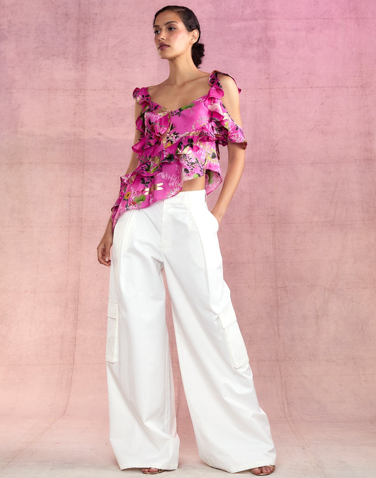 Marbella Cotton Cargo Pant - 4