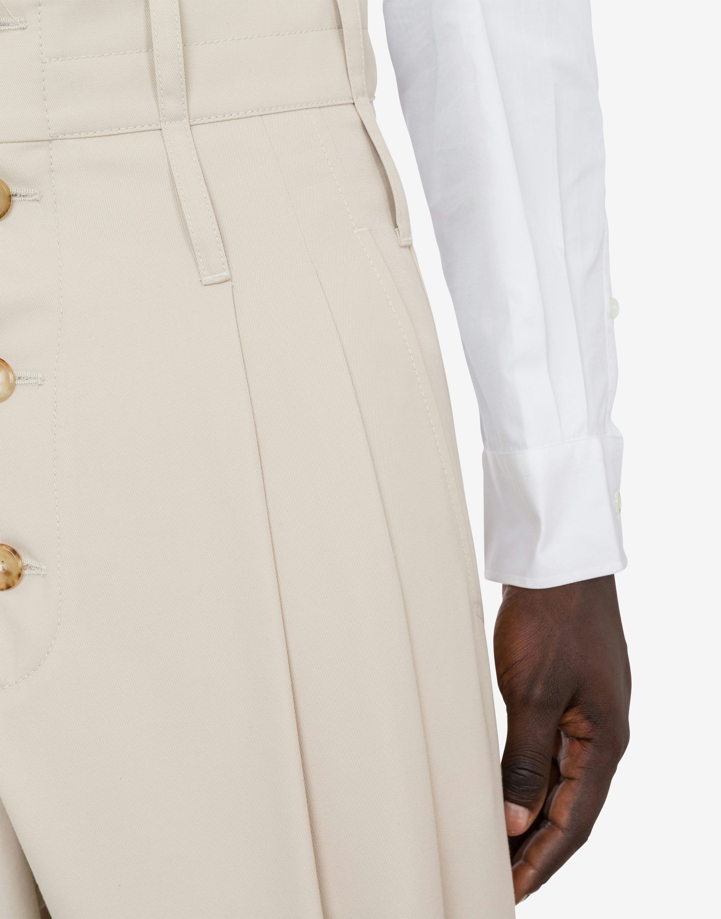 GABARDINE PANTS TAILORED TWIST - 4