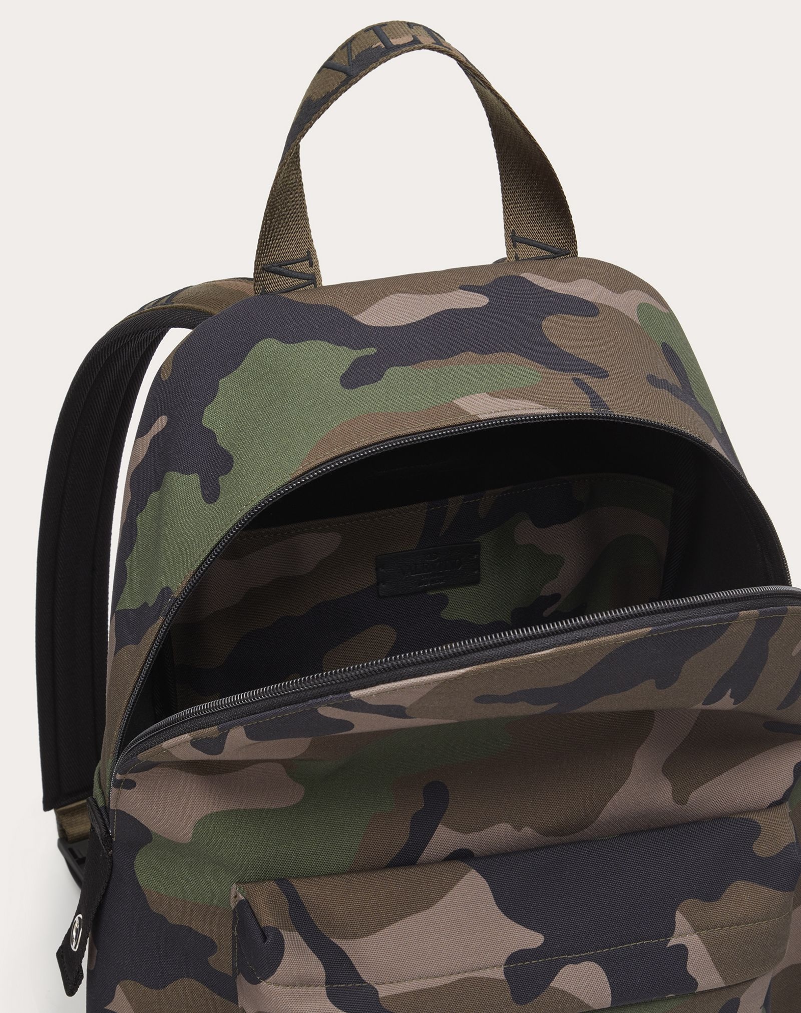 Camouflage Nylon Backpack - 4