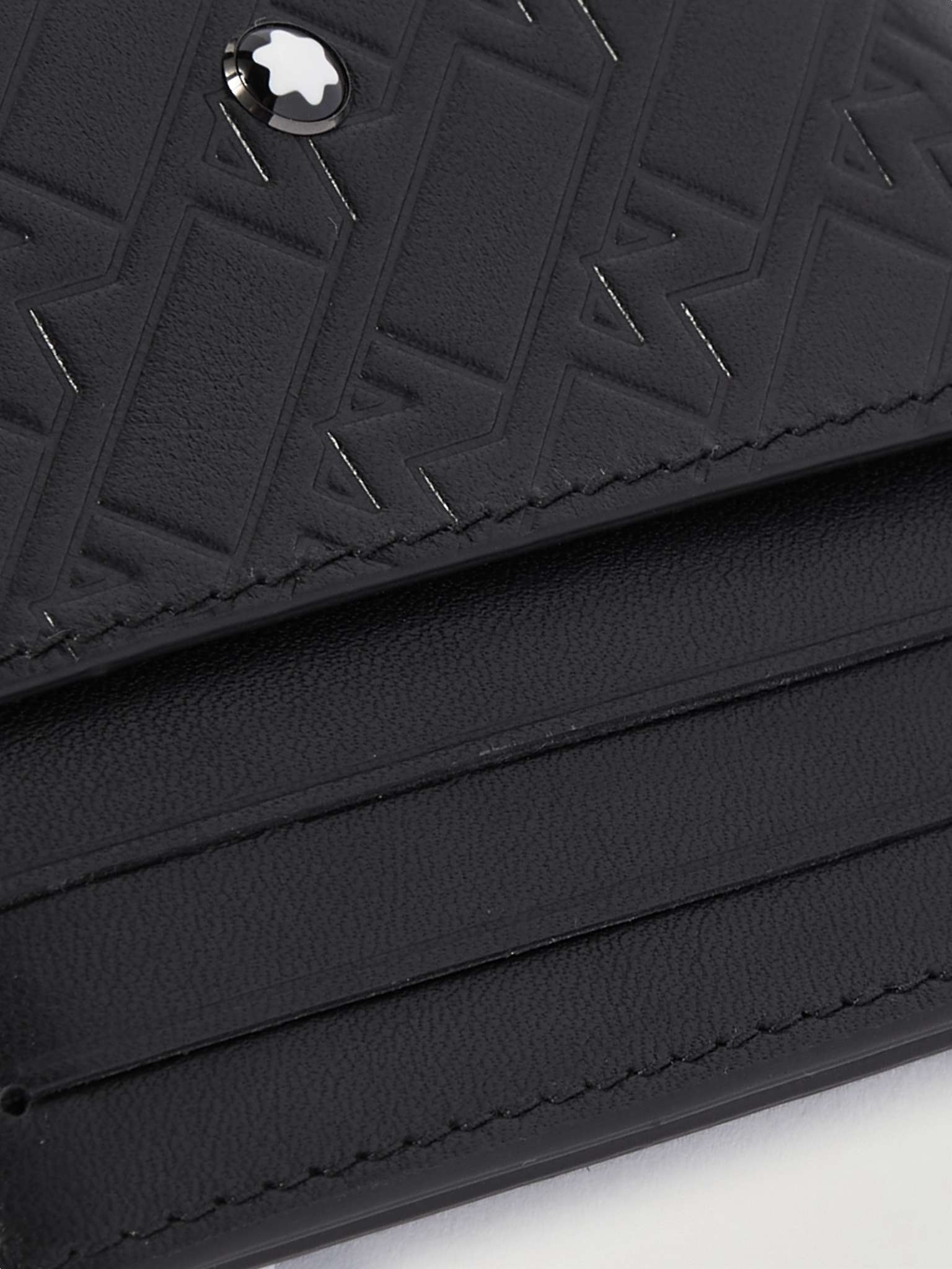 Logo-Embossed Leather Cardholder - 4