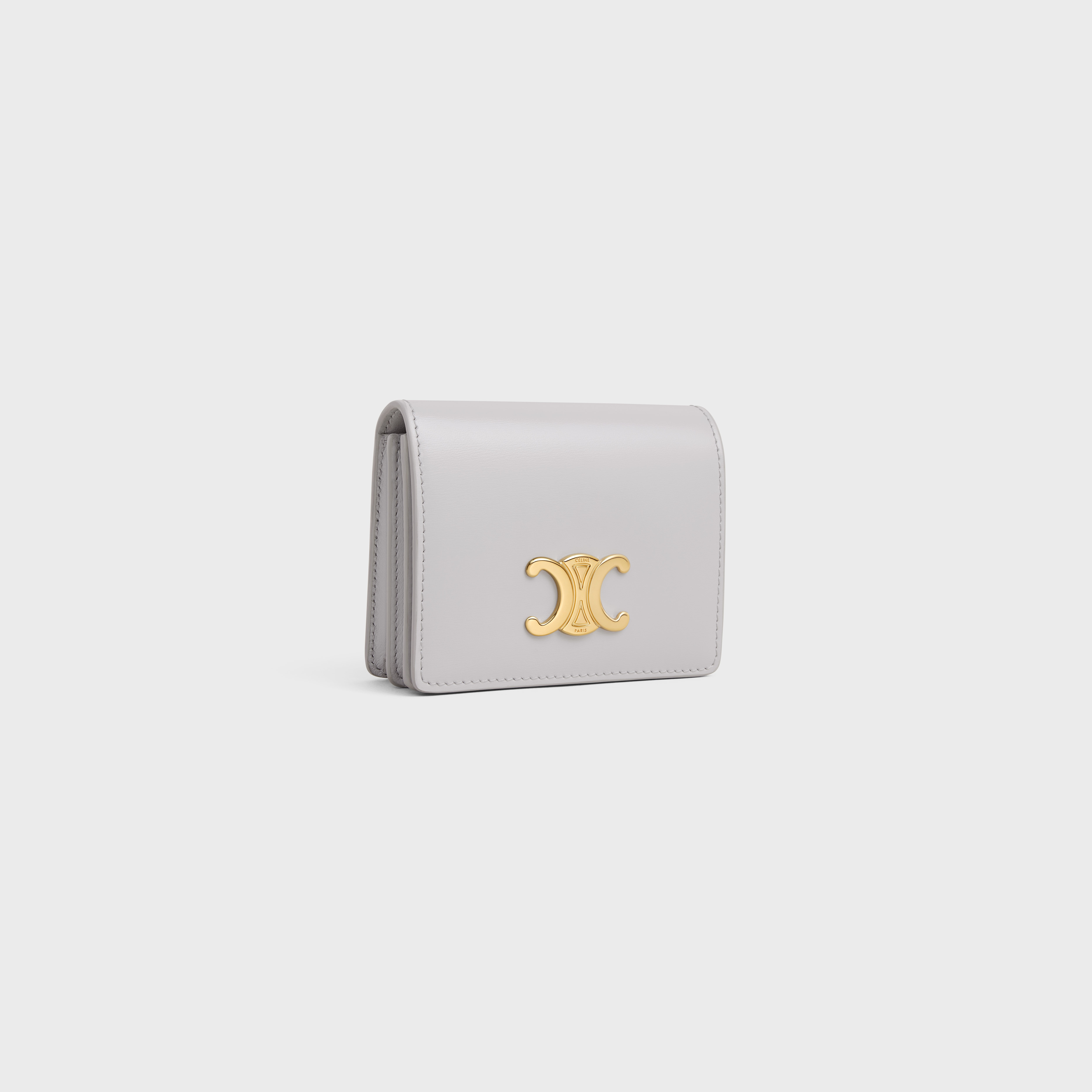 TRIOMPHE BUSINESS CARD HOLDER in SHINY CALFSKIN - 2