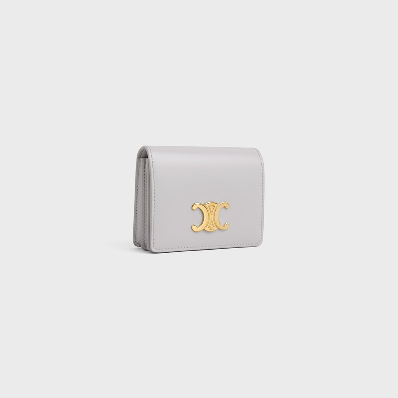 CELINE TRIOMPHE BUSINESS CARD HOLDER in SHINY CALFSKIN outlook