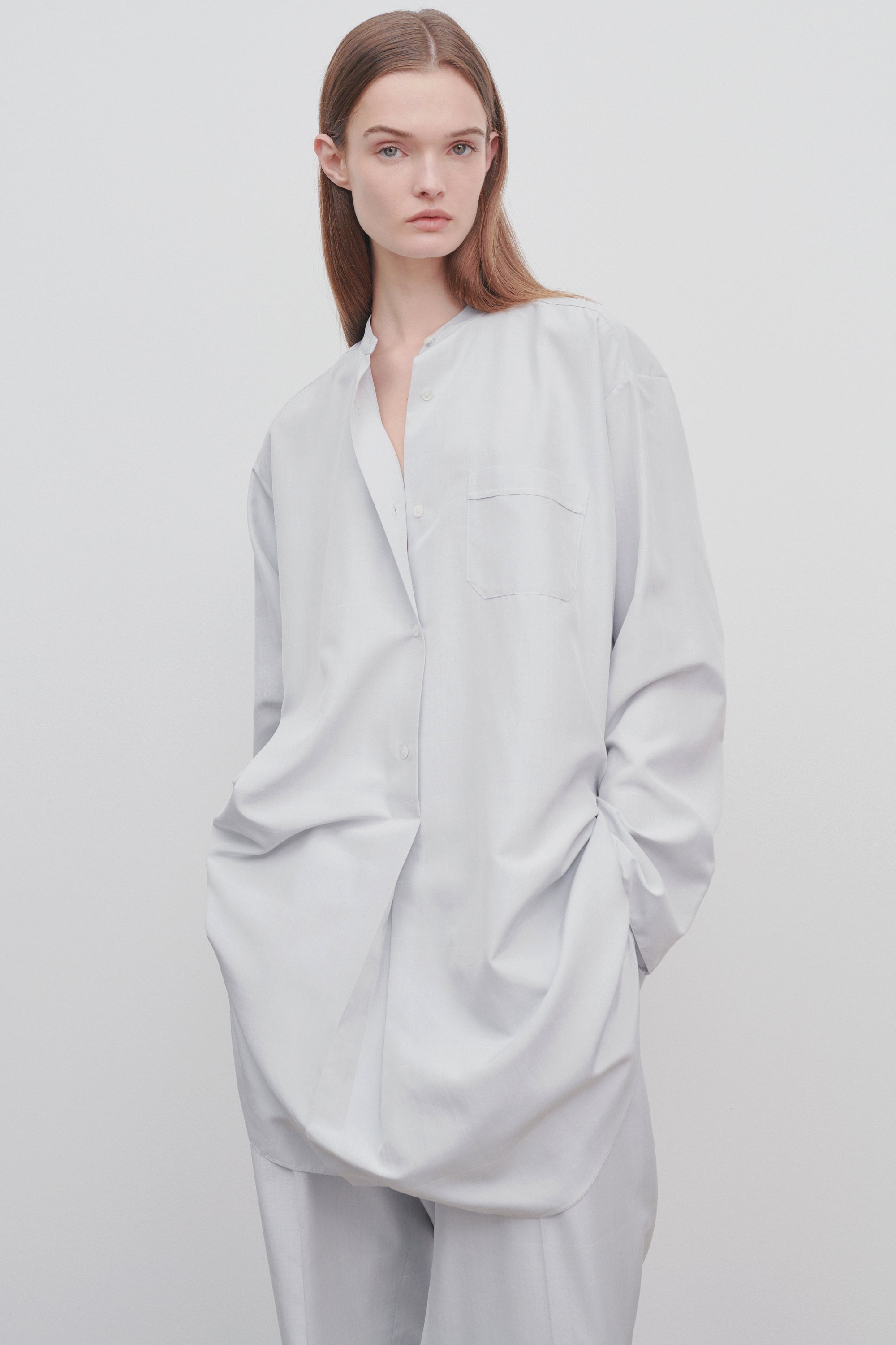 Come Shirt in Silk - 3