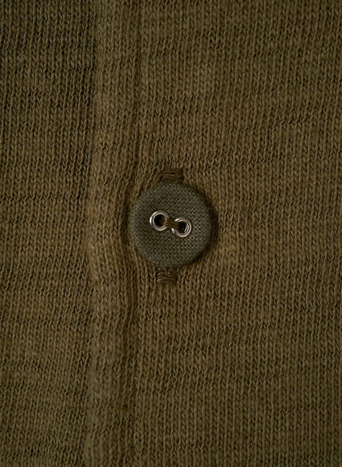 50's Henley Neck Shirt in Green - 3