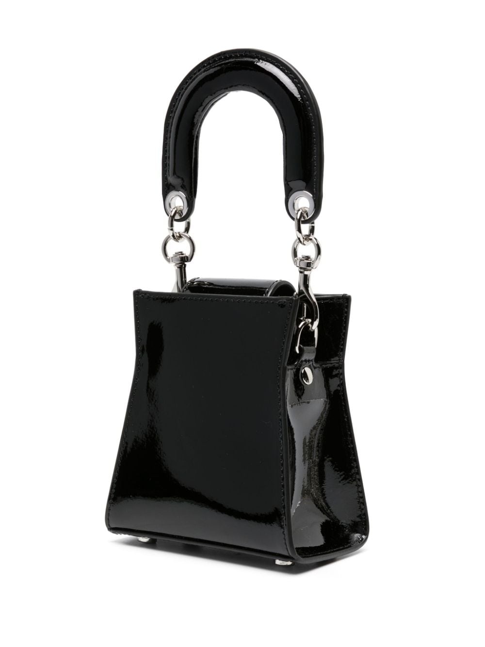 small Kelly patent leather tote bag - 3